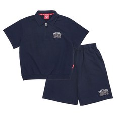 HARVARD KIDS 兒童 1636 翻領半拉鍊上衣 + 下身套裝 HJCCSUE24205