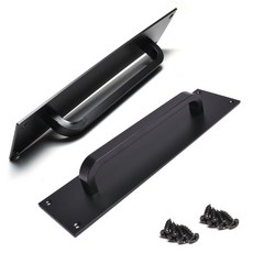 Sonjabisesang Marubo 板式把手 80mm, 黑色, 2個