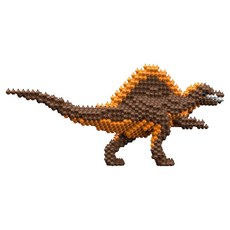 카데레 스피노사우루스 블럭 3D 입체조립 DIY 캡슐키트, 혼합색상, 1개