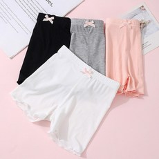 Kids Day 女童莫代爾基本款安全褲4件組