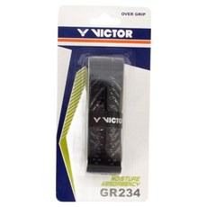 빅터 배드민턴 테니스 홀 스파이럴 쿠션 그립 GR234, 블랙, 1개