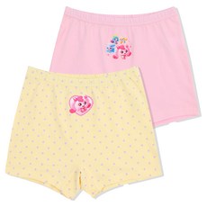 PremierFam 女童奇妙萌可四角內褲2件組