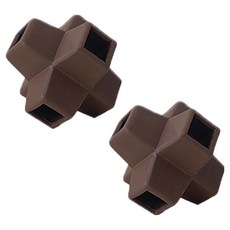 수아쿠아 헥사곤 열대어 놀이터 초코 브라운, 2개