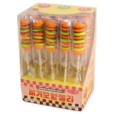 Q彈漢堡造型軟糖 20入, 400g, 1個