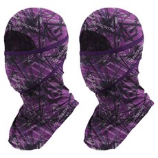 INCONTRO 3D涼感巴拉克拉法帽, 銀河紫色, 2個