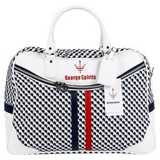 George Spirits Mirotic W2 高爾夫波士頓包, 海軍藍 + 紅色