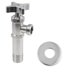 Haatz STS304 스텐 십자 관불이 앵글밸브