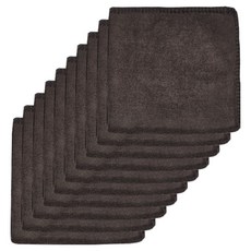 casaro 超細纖維廚房毛巾, 10個, 棕色