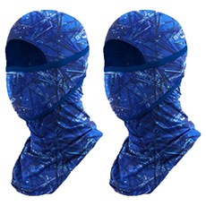 INCONTRO 3D涼感巴拉克拉法帽, 銀河藍色, 2個