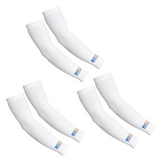 INCONTRO Aqua Edge 特大高爾夫涼感袖套 雙臂穿戴組, 3套, 白色