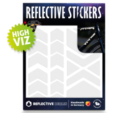 Reflective Berlin 反光貼紙 Shape Chevrons, WHITE, 1個