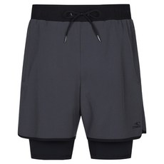 O'NEILL 男士衝浪四分緊身海灘褲 OMUPO2120, 炭灰色