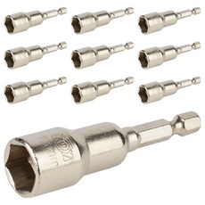 KDy 磁吸式起子套筒 13 x 65 mm KMN-13S, 10個