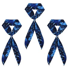 INCONTRO 全新冰涼感圍巾, 藍色軌跡