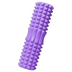 셀리빙 초승달 돌기 지압 시원한 마사지 폼롤러, 퍼플, 1개