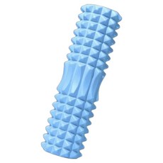 셀리빙 초승달 돌기 지압 시원한 마사지 폼롤러, 블루, 1개
