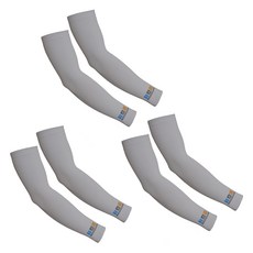 INCONTRO Aqua Edge 特大高爾夫涼感袖套 雙臂穿戴組, 3套, 灰色