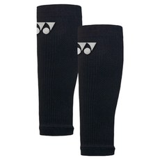 요넥스 배드민턴 카프슬리브 종아리압박 249SP002U 2p, 블랙, 1개