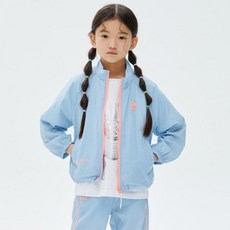 라이프워크 아동용 네온 와펜 하이넥 자켓