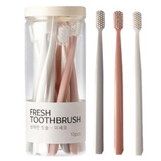 모던하우스 상쾌한 칫솔 미세모, 10개입, 1개