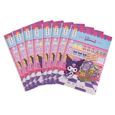 三麗鷗角色小學單環聯絡簿 窄格, 8個, 酷洛米