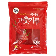 복이네먹거리 중국산 고춧가루 보통맛 김치용, 500g, 1개