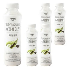 너랑잇 슈퍼쉐이크 오트볼 블랙, 5개, 50g