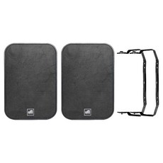 GNS 저렴한 매장스피커 2p + 브라켓 2p 세트, GHS-60, Black