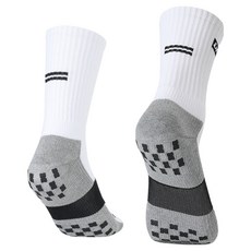 Undertech 高級防滑小腿襪 UTG801, 白色, 1套