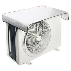 엘리오하우스 실외기커버 에너지효율 보호 덮게 실버 95x46cm, 1개