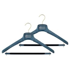 MAINETTI Sartorial 特別款上下衣架 SAR43, 藍色, 2個