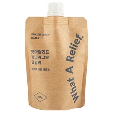 WhatARelief Finish Cream 日常多功能清潔劑, 200g, 1個