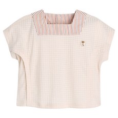 moimoln 幼童Toffee方領短袖T恤 M242TSB07P