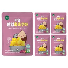 룰루맘 리얼 한입촉촉구마 고구마맛, 70g, 5개