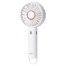 PLEIGO 스탠드형 고리 핸디 3단 선풍기, F12, 화이트