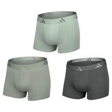 아디다스 남성용 스포티 시그니처 드로즈 3종 세트