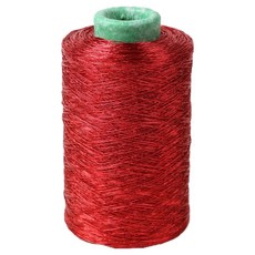 앵콜스 갤럭시 메탈릭 코드 콘 뜨개실, 08 레드, 1개