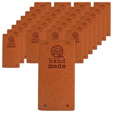 KHOHIMO 手工標籤 5W0207, 棕色, 30個