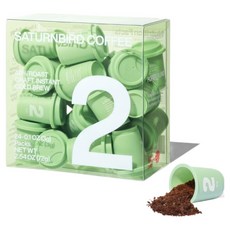 새턴버드 넘버 시리즈 콜드브루 커피 No.2 라이트 미디엄, 3g, 24개입, 1개