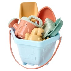 Modern House 沙灘玩具 海洋朋友籃子組, 1個, 混合顏色, 500g