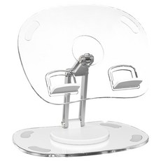 Second Best 桌上型便利多功能平板支架 E型, 單一商品, 1個, 透明