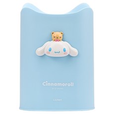 LiLFANT 大耳狗公仔方形搖蓋垃圾桶, 混合色