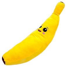 doongdoongpet 狗狗大型安撫玩偶 巨大香蕉玩具, 黃色, 1個