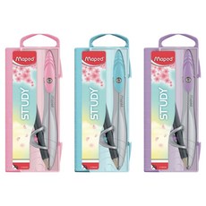 Maped 學習用粉彩鉛筆式圓規, 3個