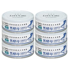 레츠케이트 전연령 고양이 오레오 컴플리트 뉴트리션 주식캔, 참치, 80g, 6개