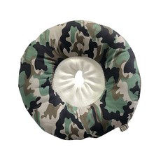 SassyDog 伊莉莎白圈/防舔圈/寵物頭套, 迷彩色, 1個