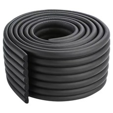 베이루 넓은쿠션 엠보 모서리보호대, 1개, 블랙