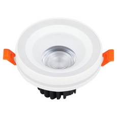 WONHA DS Voca COB 一體式筒燈 LED 10W 無閃爍感應燈 94mm, 1個, 白色(感應燈), 白光(色溫)