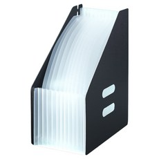 Live-Eight 風琴式文件整理夾 直立式 13格, 黑色