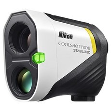 Nikon 尼康 COOLSHOT PRO3 STABILIZED 雷射高爾夫測距儀, 單一商品, 白色